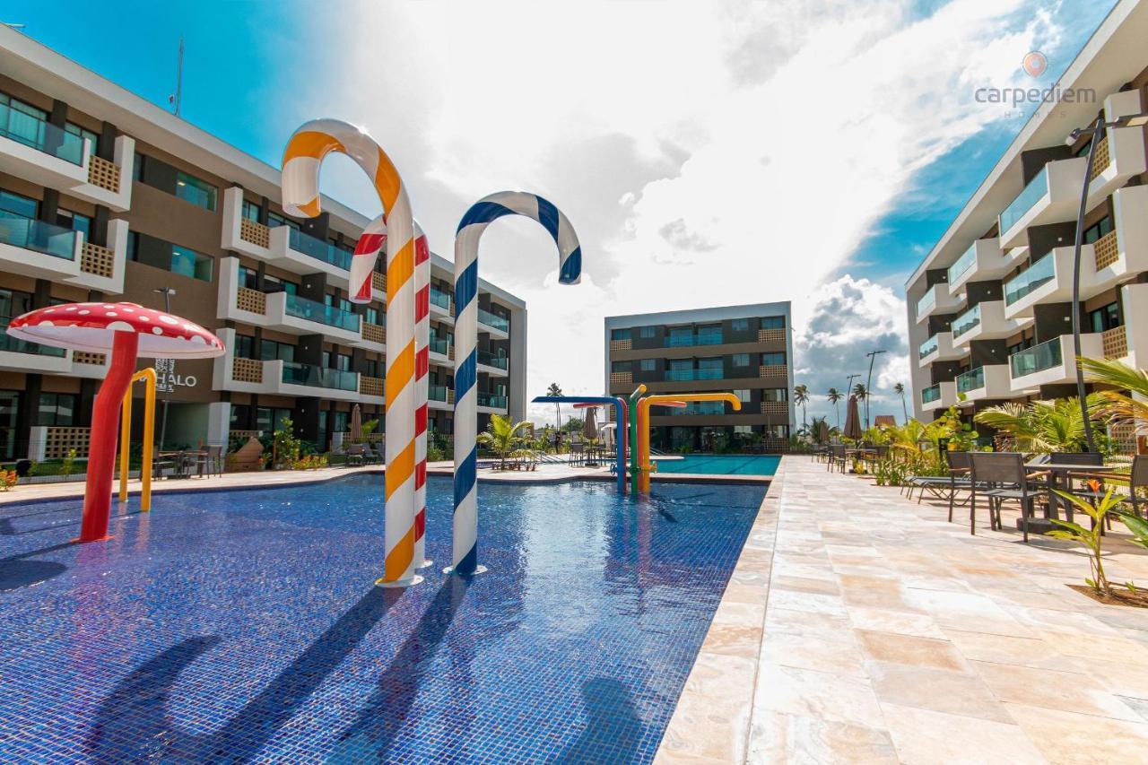 شقة Pôrto das Galinhas  في Mana Beach Experience Muro Alto - #A209 Por Carpediem المظهر الخارجي الصورة